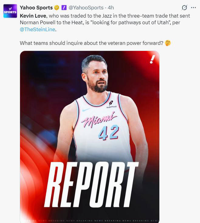 kaiyun-凯文-乐福与犹他爵士商讨买断事宜 费城有意引进